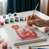 Malen nach Zahlen – 6 Mini-Gemälde - Schlürfen & Planschen