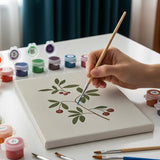 Malen nach Zahlen – 6 Mini-Gemälde - Wildblumenwiese