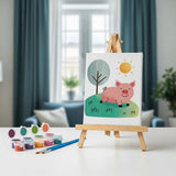 Malen nach Zahlen – 6 Mini-Gemälde - Bauernhoffreunde