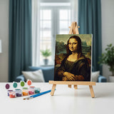 Malen nach Zahlen – 6 Mini-Gemälde - Geometrische Meisterwerke