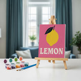 Malen nach Zahlen – 6 Mini-Gemälde - Gewagt und chaotisch