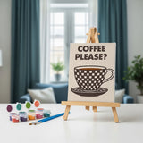 Malen nach Zahlen – 6 Mini-Gemälde - Groovige Futtergalerie