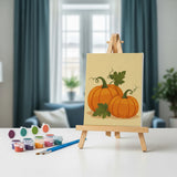 Malen nach Zahlen – 6 Mini-Gemälde - Träume von einem Kürbis