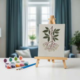 Malen nach Zahlen – 6 Mini-Gemälde - Wildblumenwiese