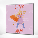 Malen nach Zahlen Super-Mama 2