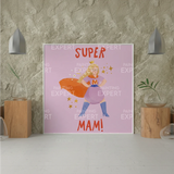 Malen nach Zahlen Super-Mama 2