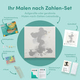 Malen nach Zahlen Tanz aus Tinte Japan
