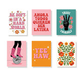 Malen nach Zahlen – 6 Mini-Gemälde - Retro berechtigt