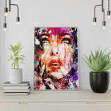 Diamond Painting Abstrakte Frau