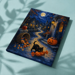 Fertige Leinwand Beute aus der Halloween-Nacht auf Stoff