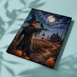 Fertige Leinwand Der Wächter des verlassenen Feldes auf Stoff
