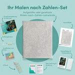 Inhalt des Malen-nach-Zahlen-Sets Süße Beute in der Geisternacht
