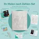 Inhalt des Malen-nach-Zahlen-Sets Tränke aus der Unterwelt