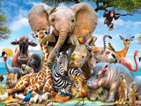 Malen nach Zahlen Tierische Safari