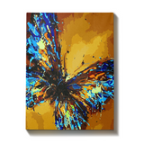 Malen nach Zahlen Blauer Schmetterling