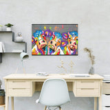 Malen nach Zahlen 3 Kühe