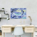 Malen nach Zahlen 6 Delfine