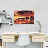 Malen nach Zahlen Afrika