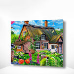 Malen nach Zahlen Bauernhaus