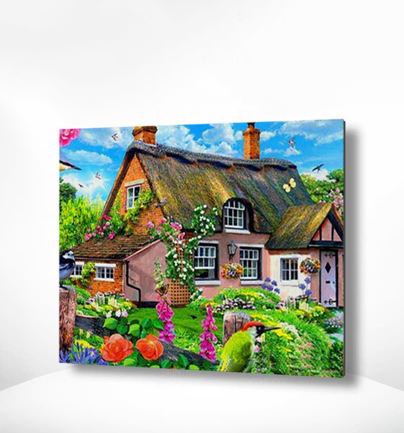 Malen nach Zahlen Bauernhaus