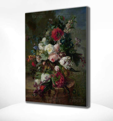 Malen nach Zahlen Blumen in einer Vase
