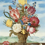 Malen nach Zahlen Bunte Blumen in einer Vase-Malen Nach Zahlen Experte