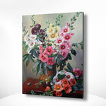 Malen nach Zahlen Bunte Blumen