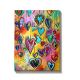 Malen nach Zahlen Bunte Herzen