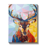 Malen nach Zahlen Bunte Hirsche