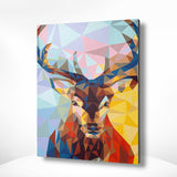 Malen nach Zahlen Bunte Hirsche