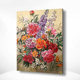Malen nach Zahlen Bunter Blumenstrauß