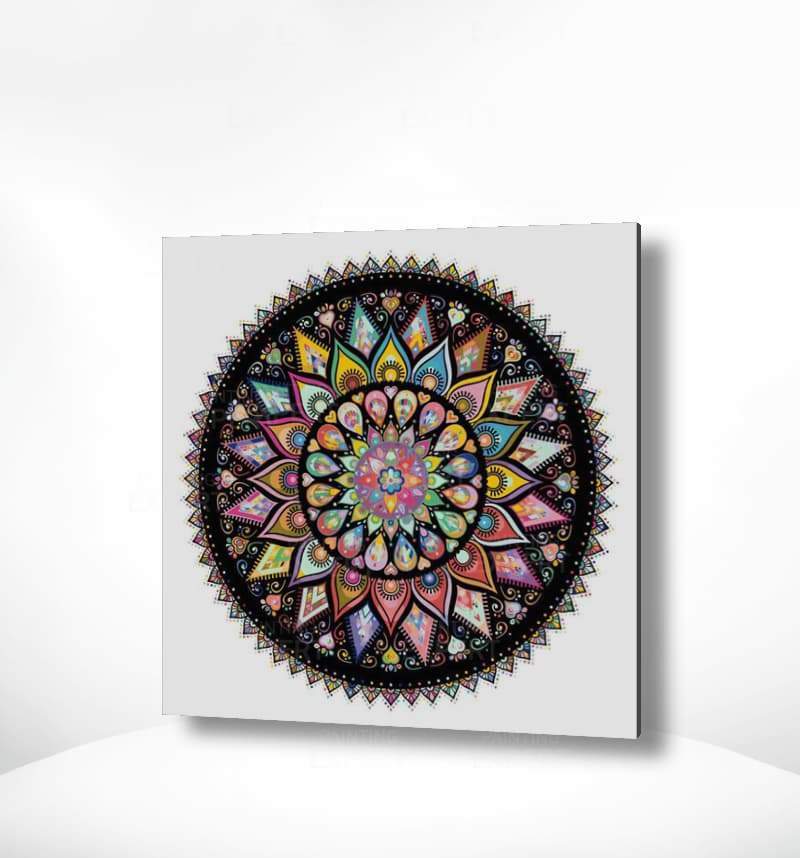 Malen nach Zahlen Bunter Mandala