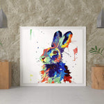 Malen nach Zahlen Buntes Kaninchen