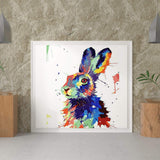 Malen nach Zahlen Buntes Kaninchen