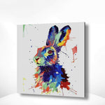 Malen nach Zahlen Buntes Kaninchen