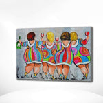 Malen nach Zahlen Dicke Damen