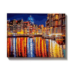 Malen nach Zahlen Dunkle Stadt