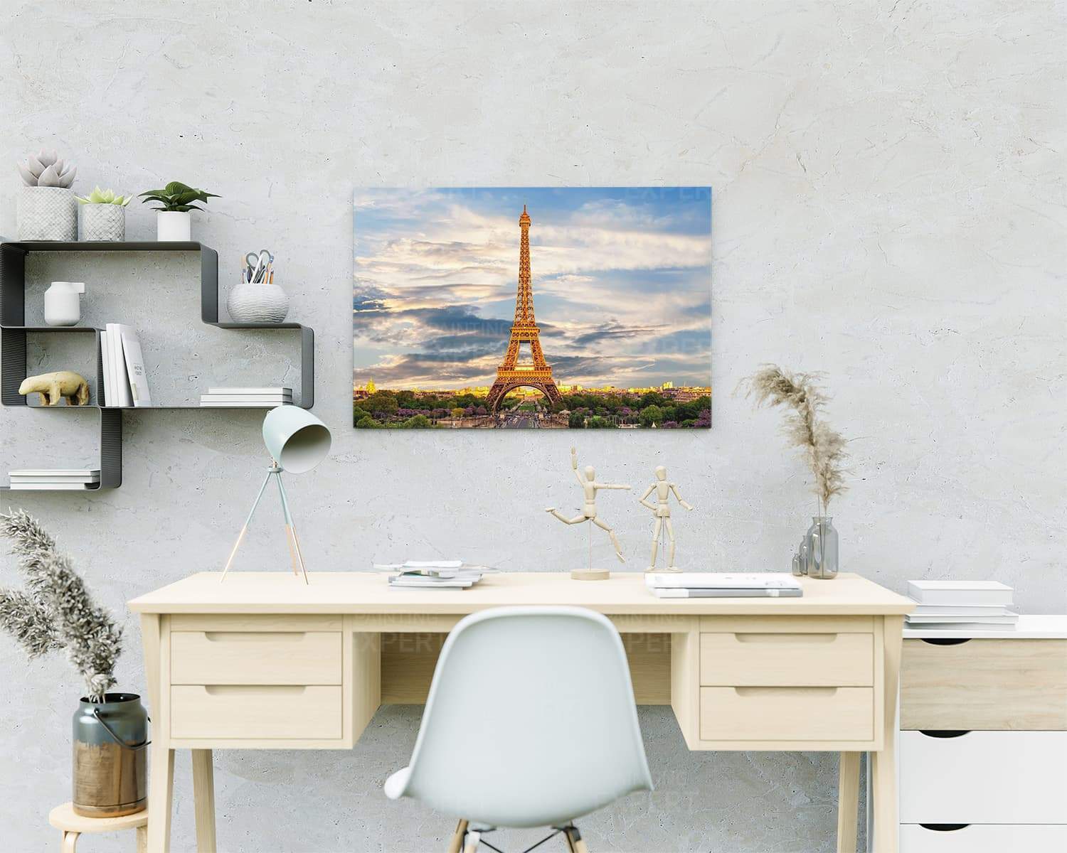 Malen nach Zahlen Eiffelturm