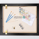 Malen nach Zahlen Elefant und Baby