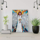 Malen nach Zahlen Engel