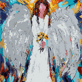 Malen nach Zahlen Engel