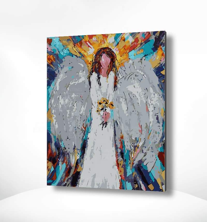 Malen nach Zahlen Engel