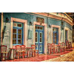 Malen nach Zahlen Ferienhäuser in Griechenland