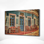 Malen nach Zahlen Ferienhäuser in Griechenland