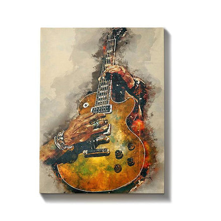 Malen nach Zahlen Gitarre