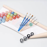 Malen nach Zahlen Koala Polygon