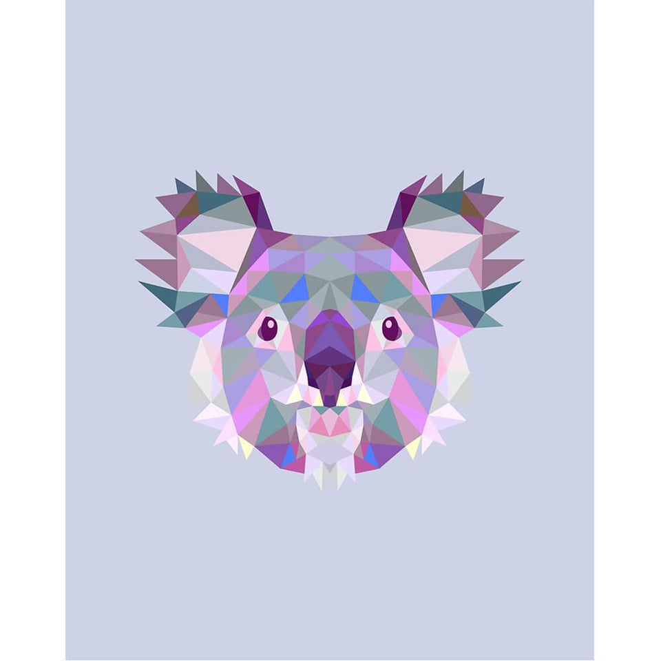 Malen nach Zahlen Koala Polygon-Malen Nach Zahlen Experte