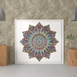 Malen nach Zahlen Mandala mit Farben