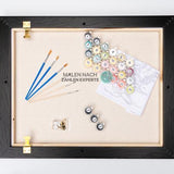 Malen nach Zahlen Mandala mit Farben