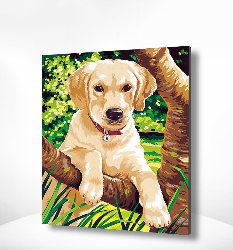 Malen nach Zahlen Puppy Labrador-Malen Nach Zahlen Experte